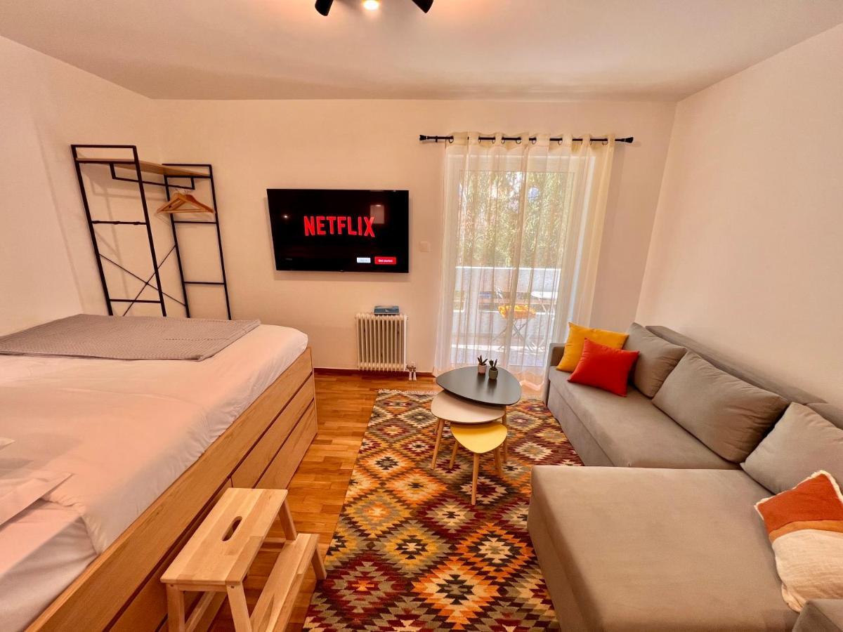 Lovely Studio 3-Min From Beach Palaio Faliro Ngoại thất bức ảnh